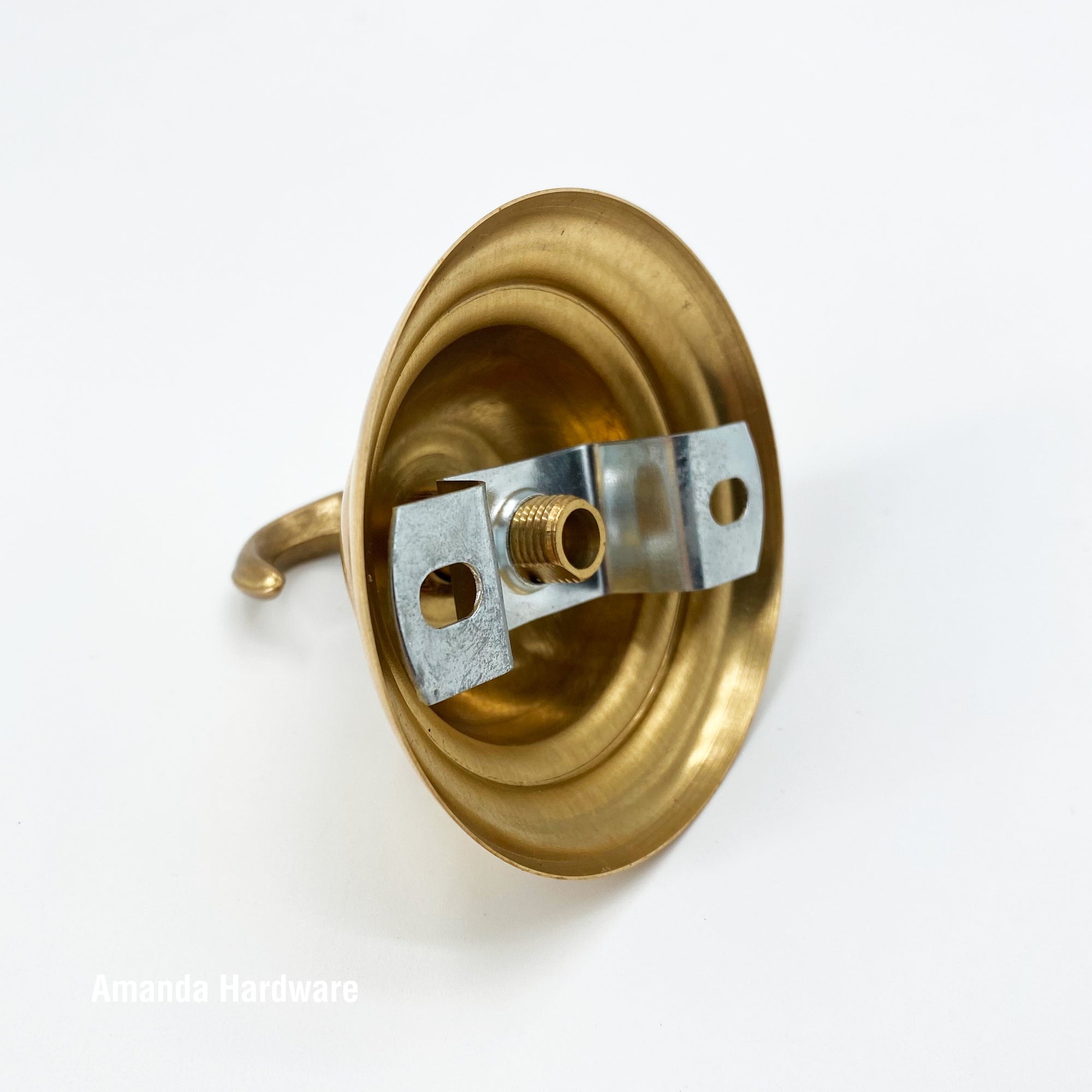 Brass Bell Hook - 2.75in