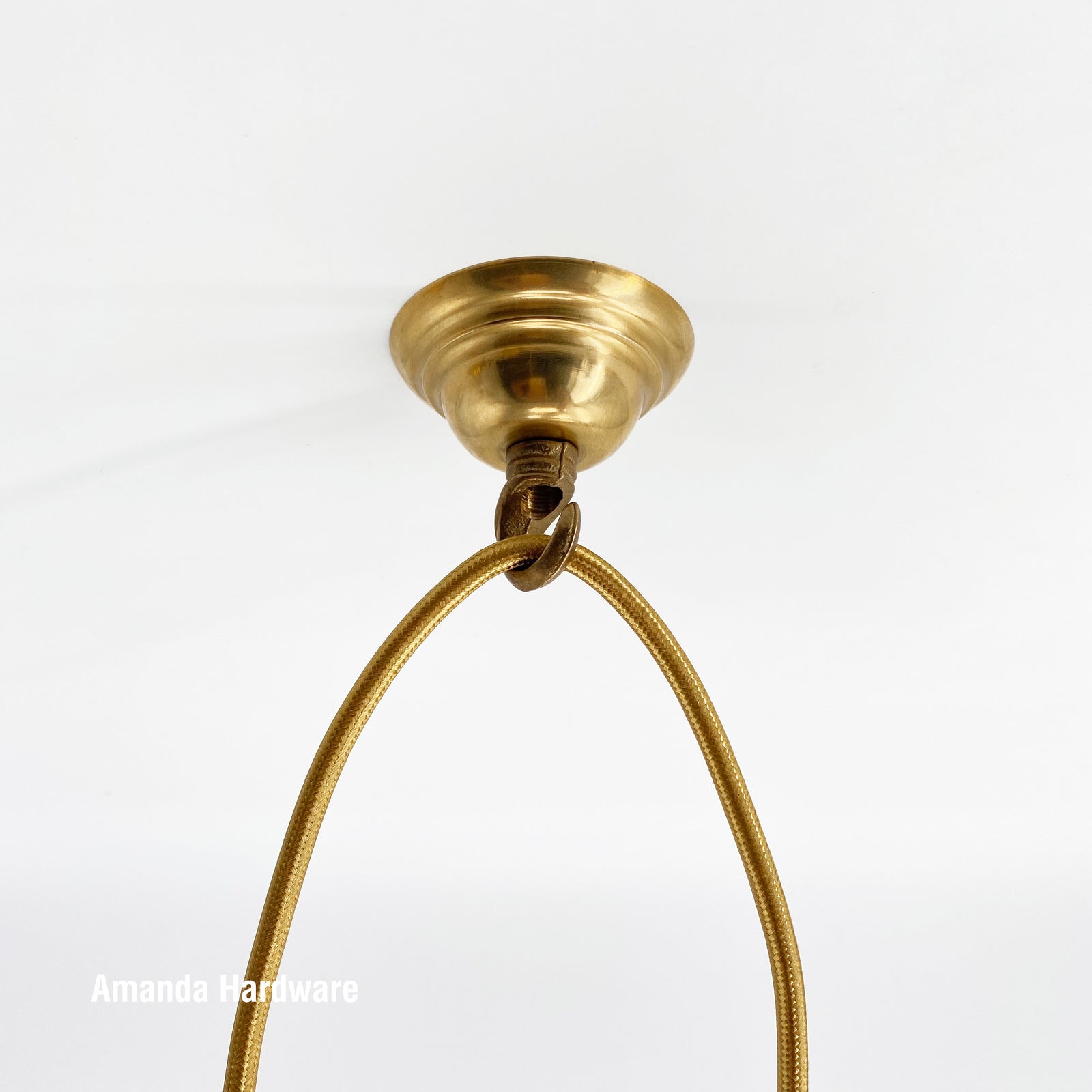 Brass Bell Hook - 2.75in