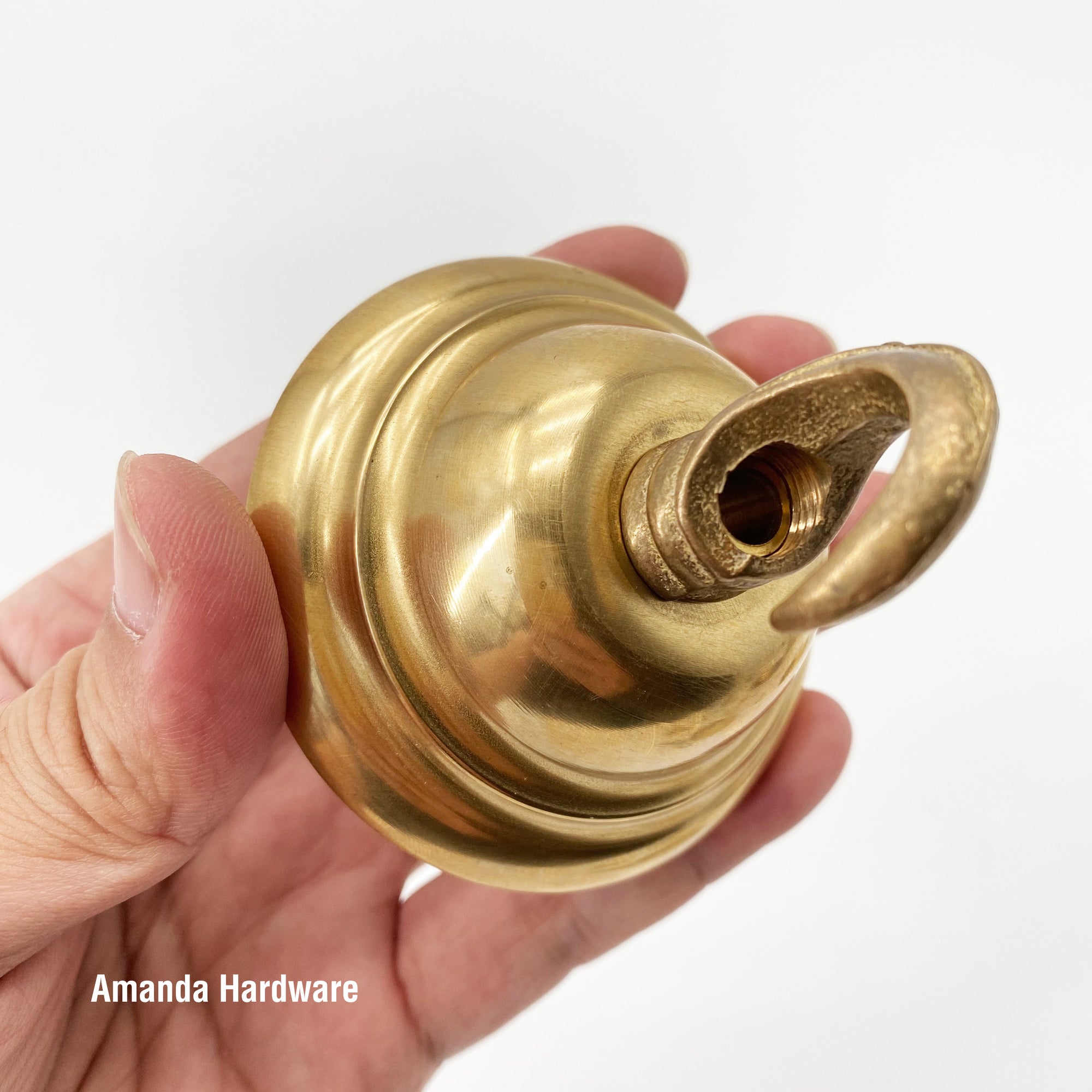 Brass Bell Hook - 2.75in