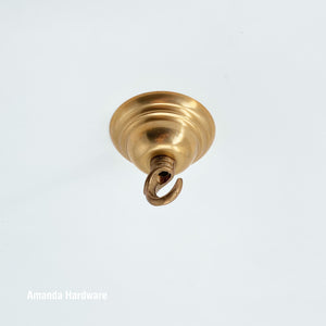 Brass Bell Hook - 2.75in