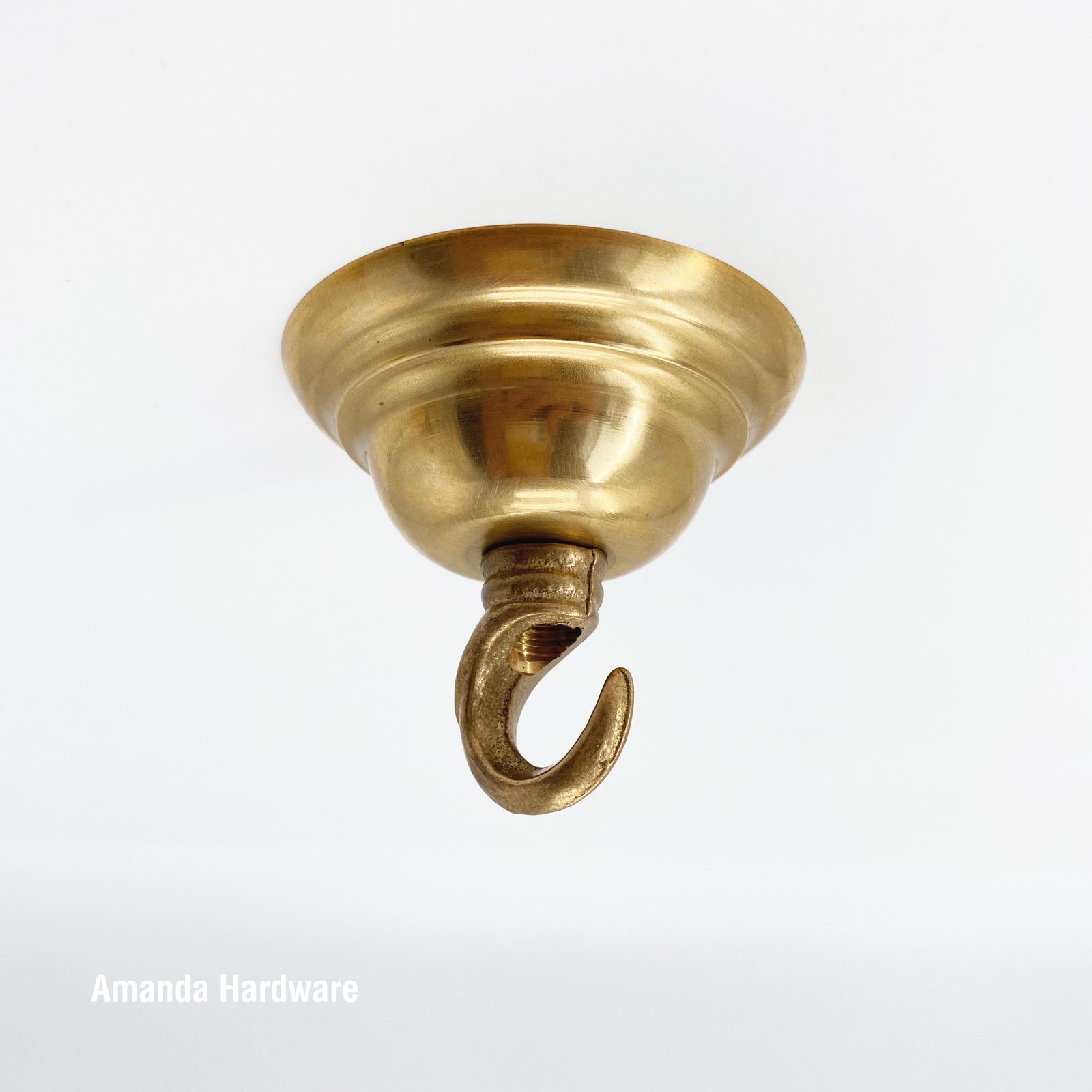Brass Bell Hook - 2.75in
