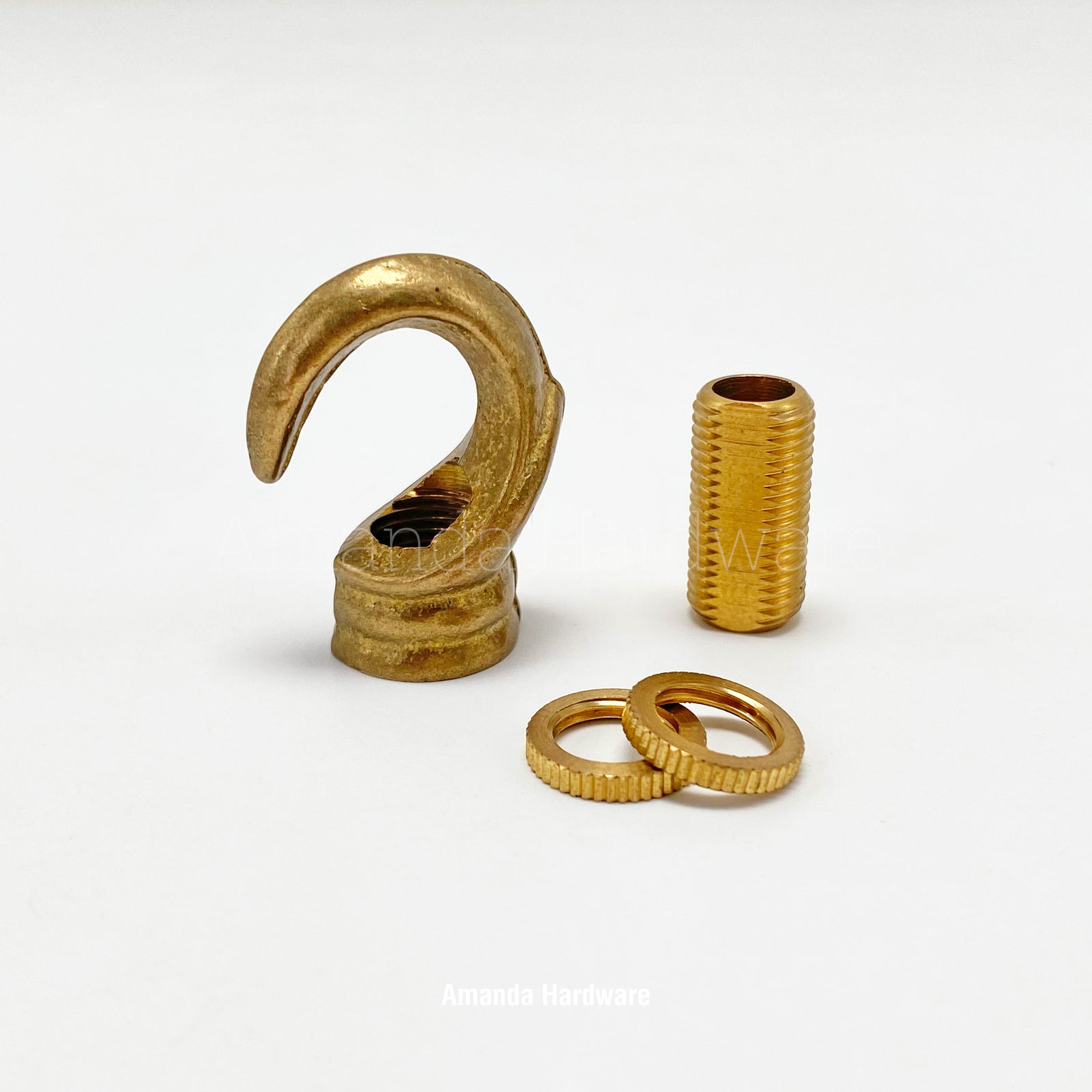 Brass Hook - Open