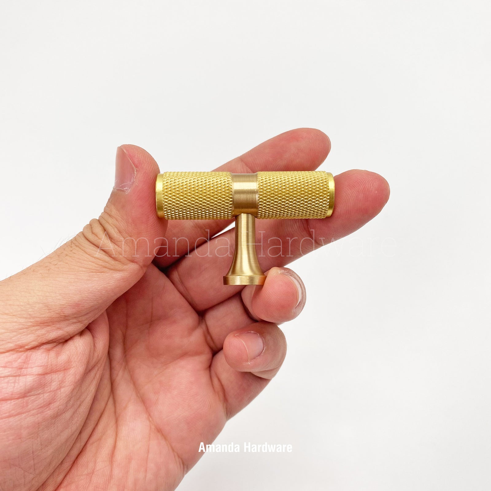 Brass T Pull Knob