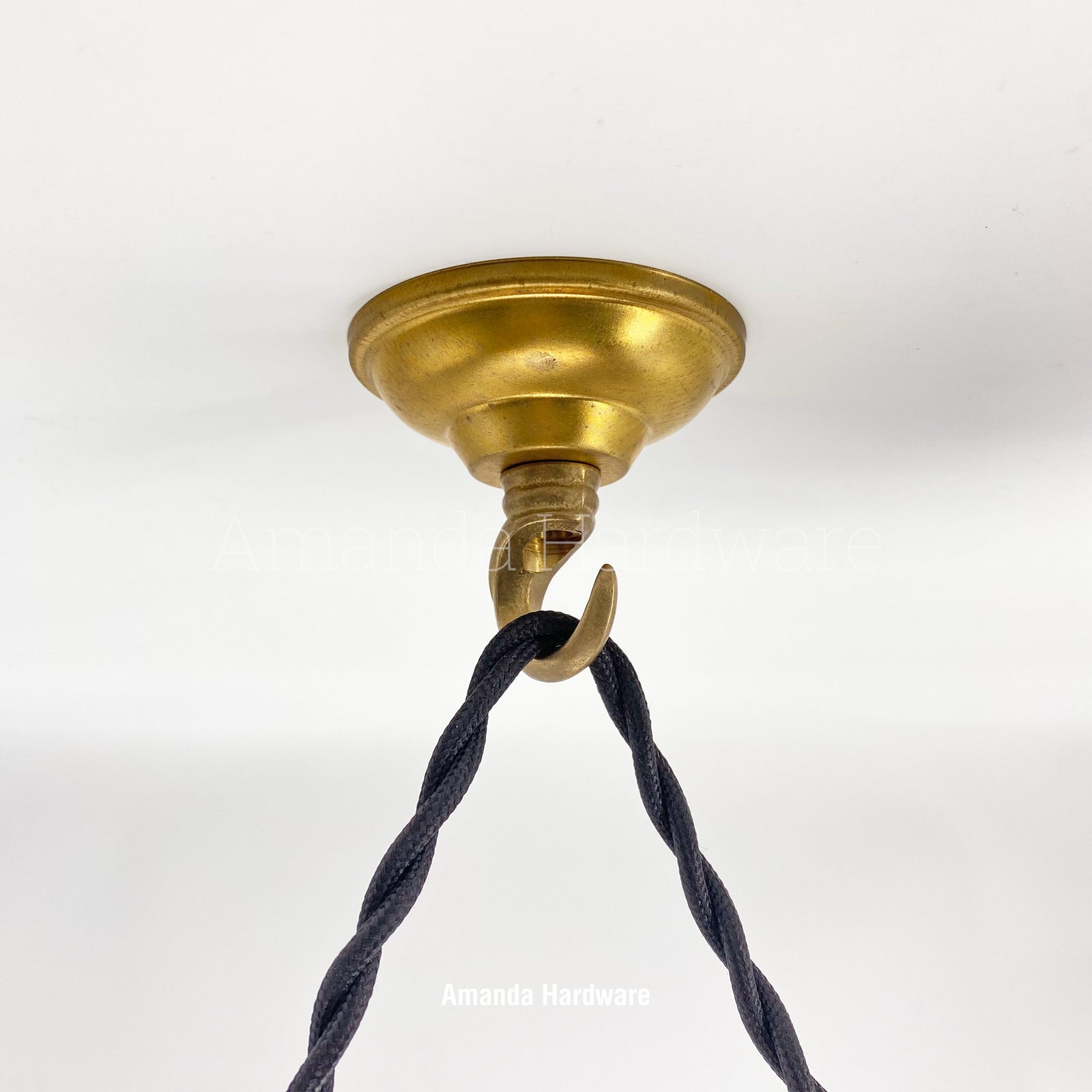 Brass Dome Hook - 2.44in