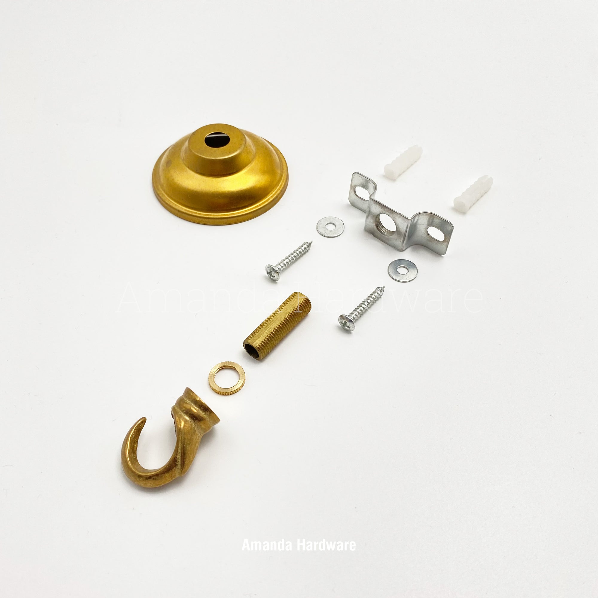 Brass Dome Hook - 2.44in