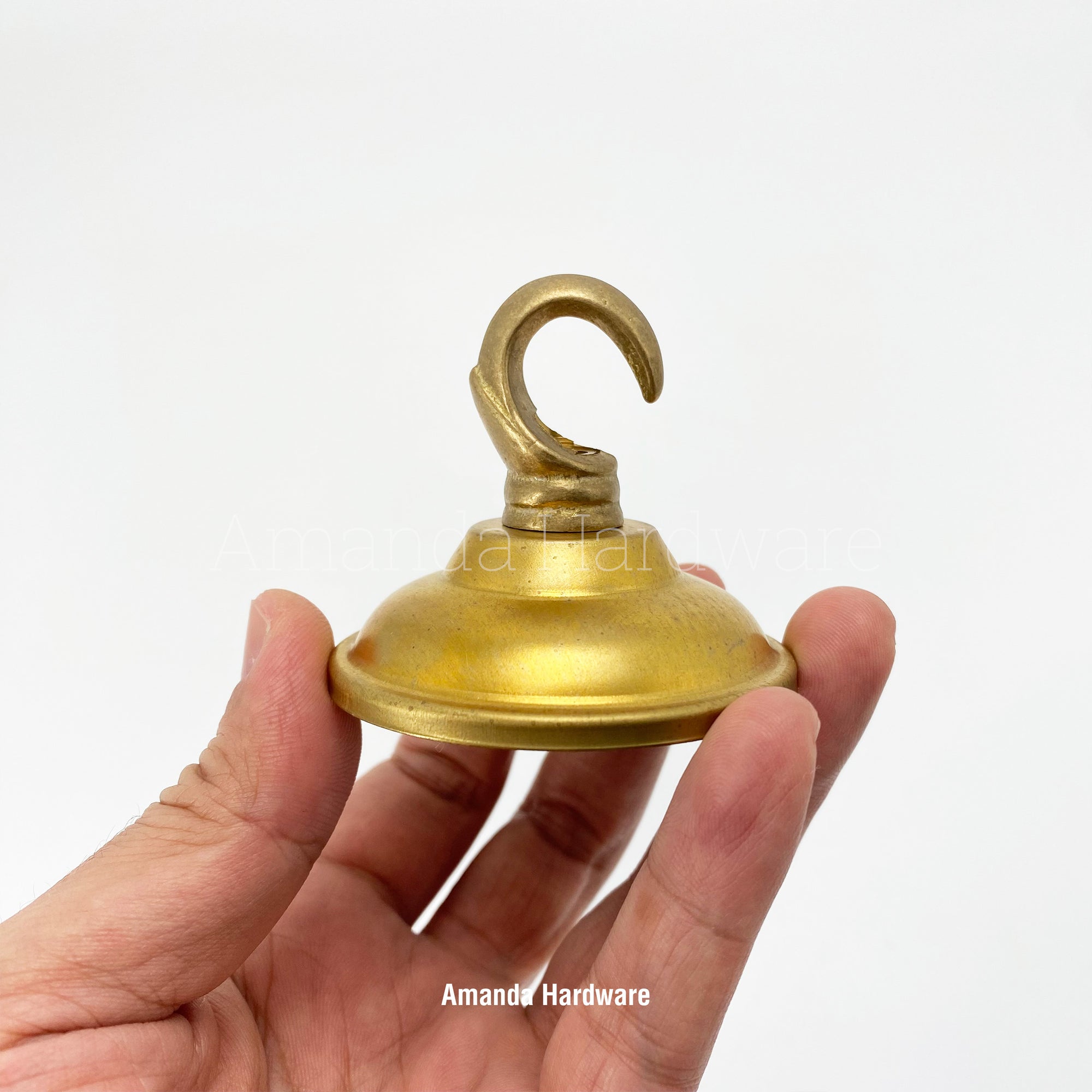 Brass Dome Hook - 2.44in