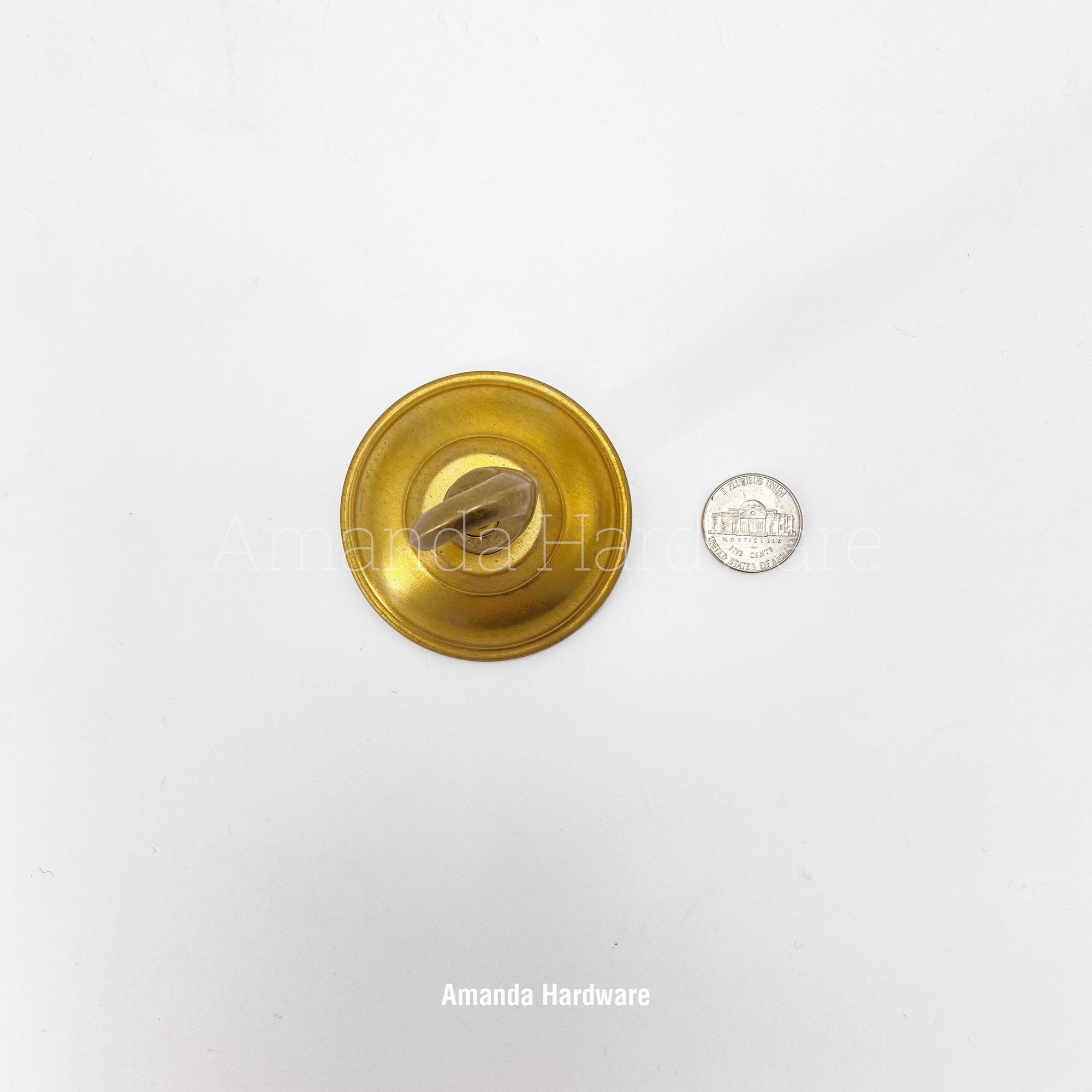 Brass Dome Hook - 2.44in