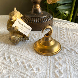 Brass Dome Hook - 2.44in