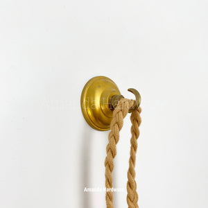 Brass Dome Hook - 2.44in