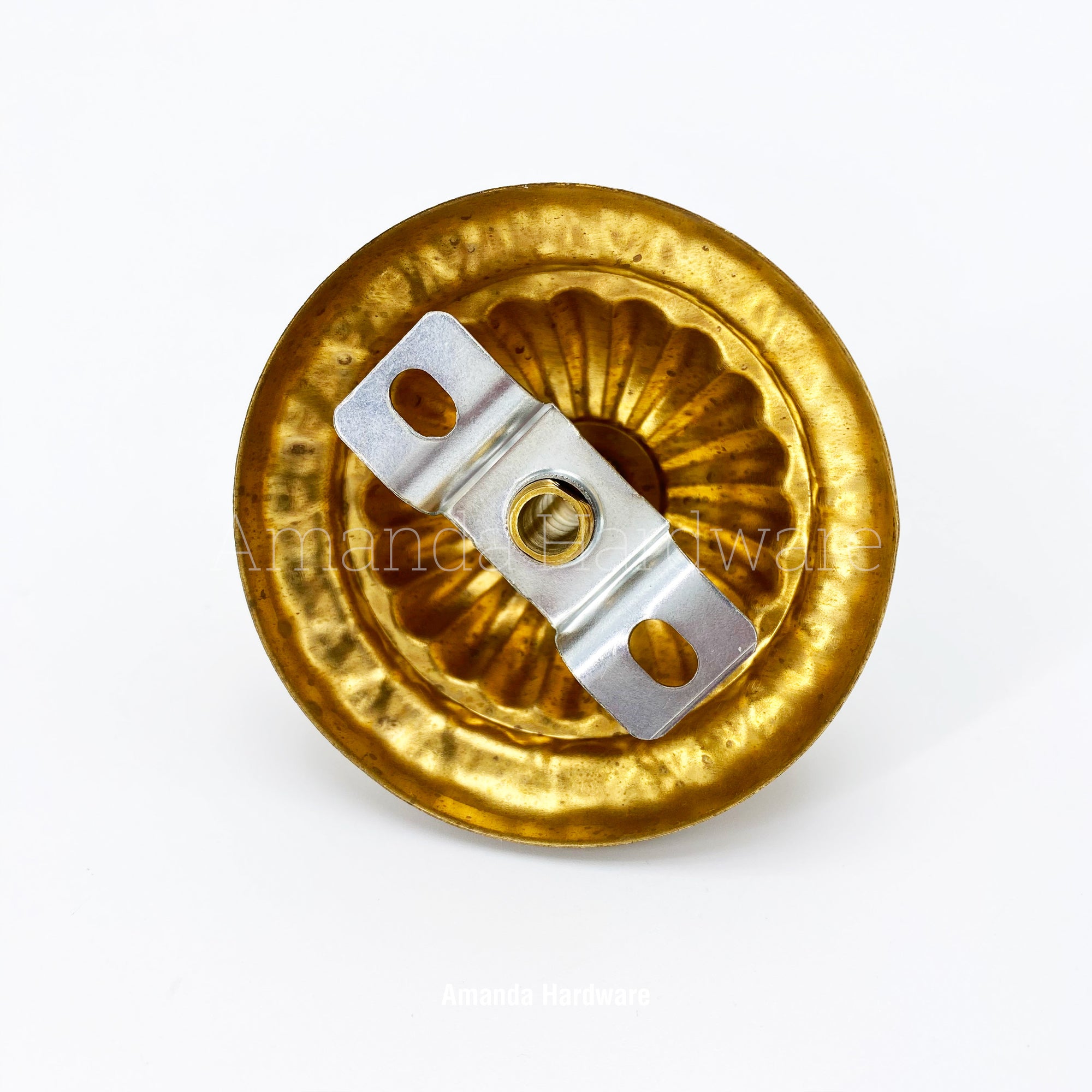 Brass Dome Hook - 2.75in