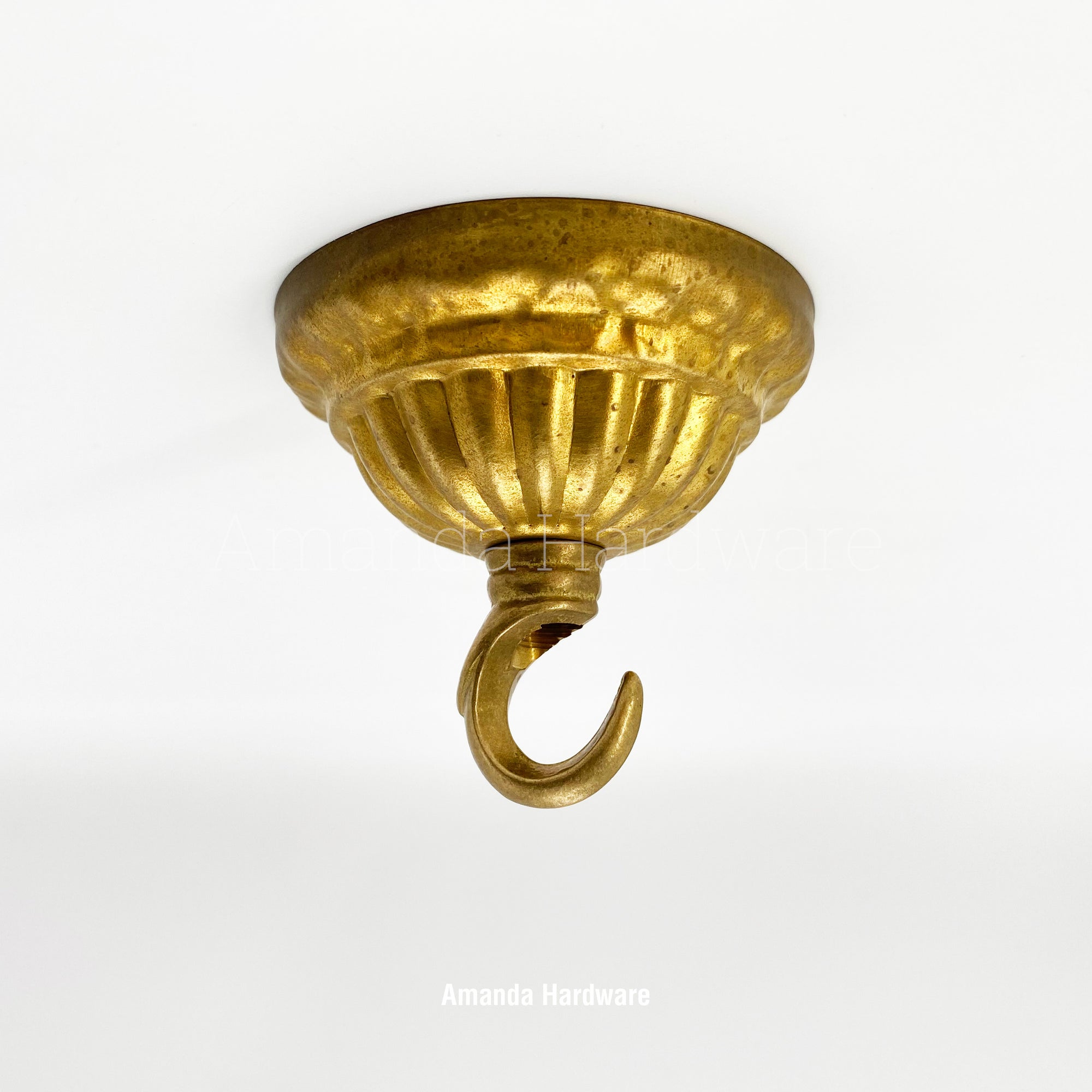 Brass Dome Hook - 2.75in