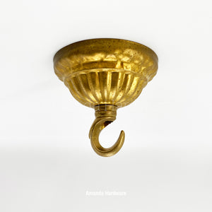 Brass Dome Hook - 2.75in