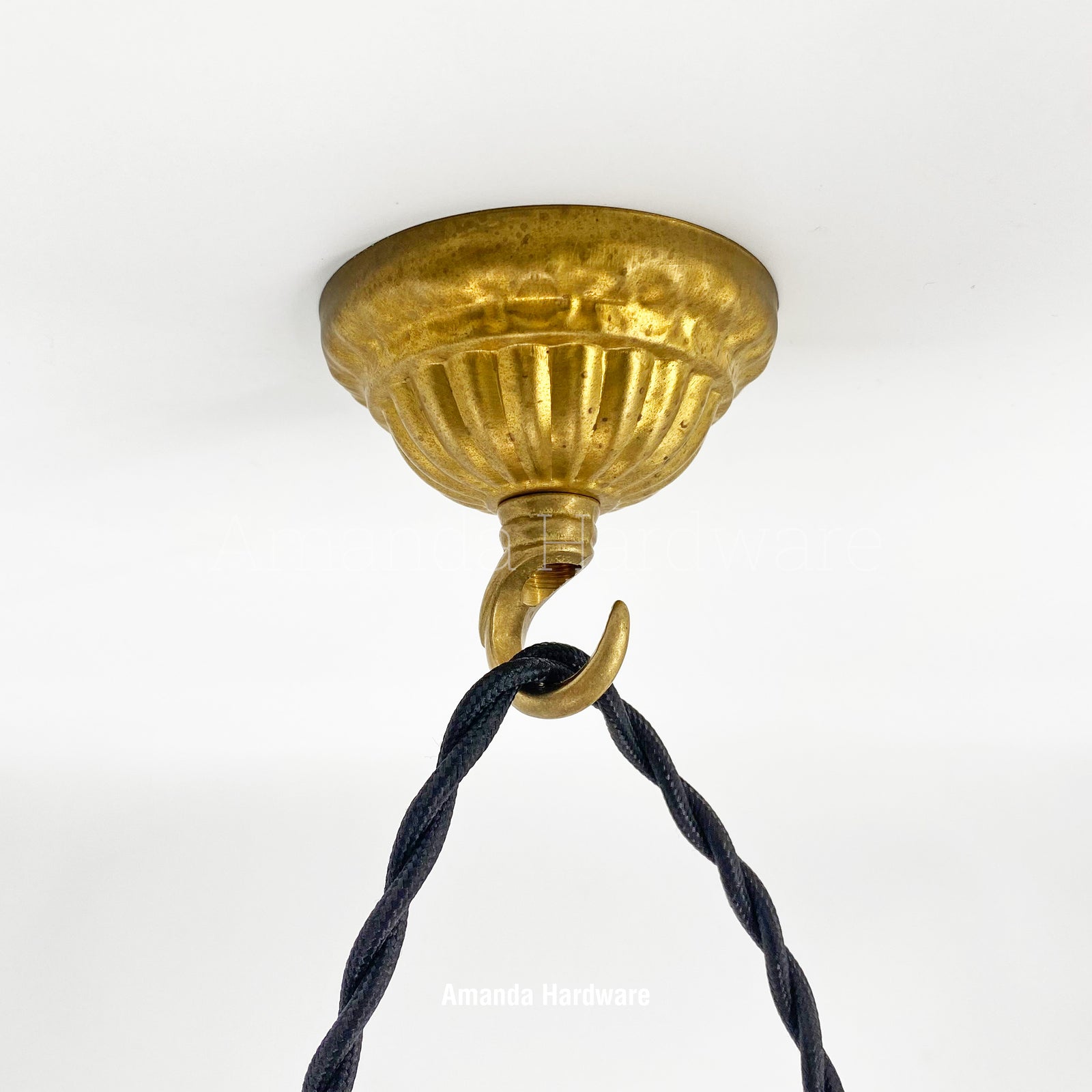 Brass Dome Hook - 2.75in