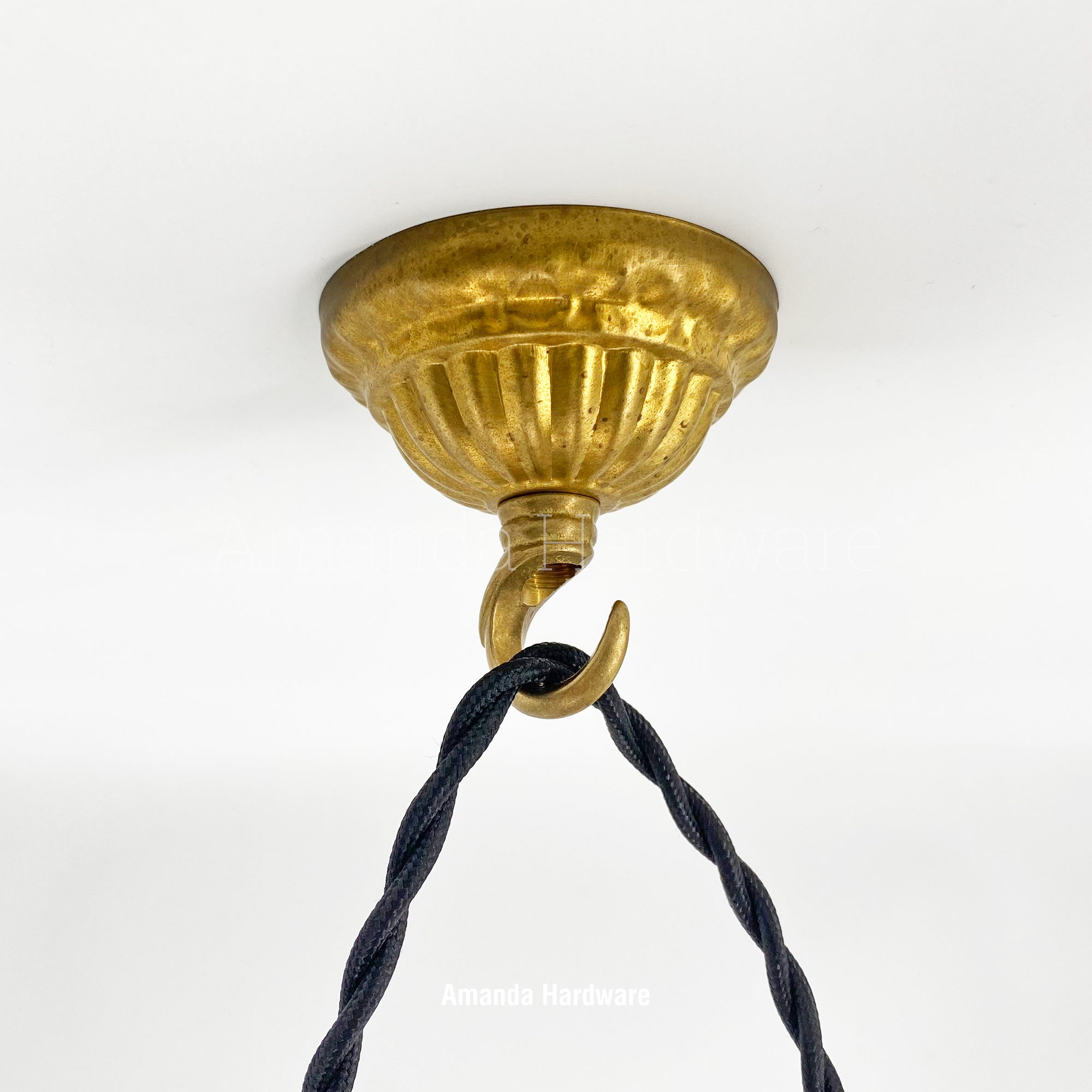 Brass Dome Hook - 2.75in