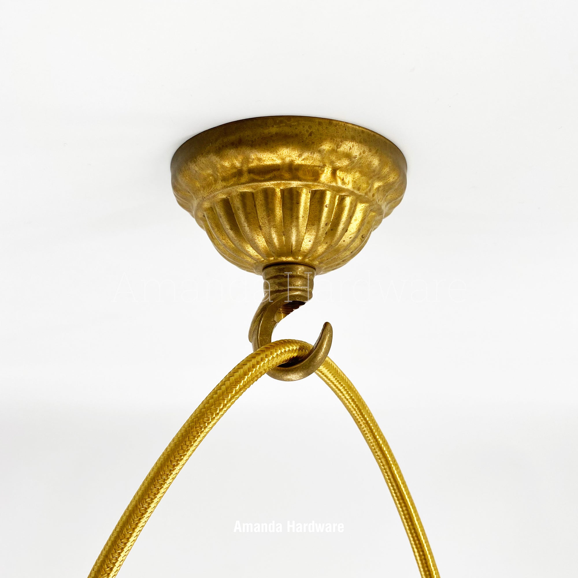 Brass Dome Hook - 2.75in