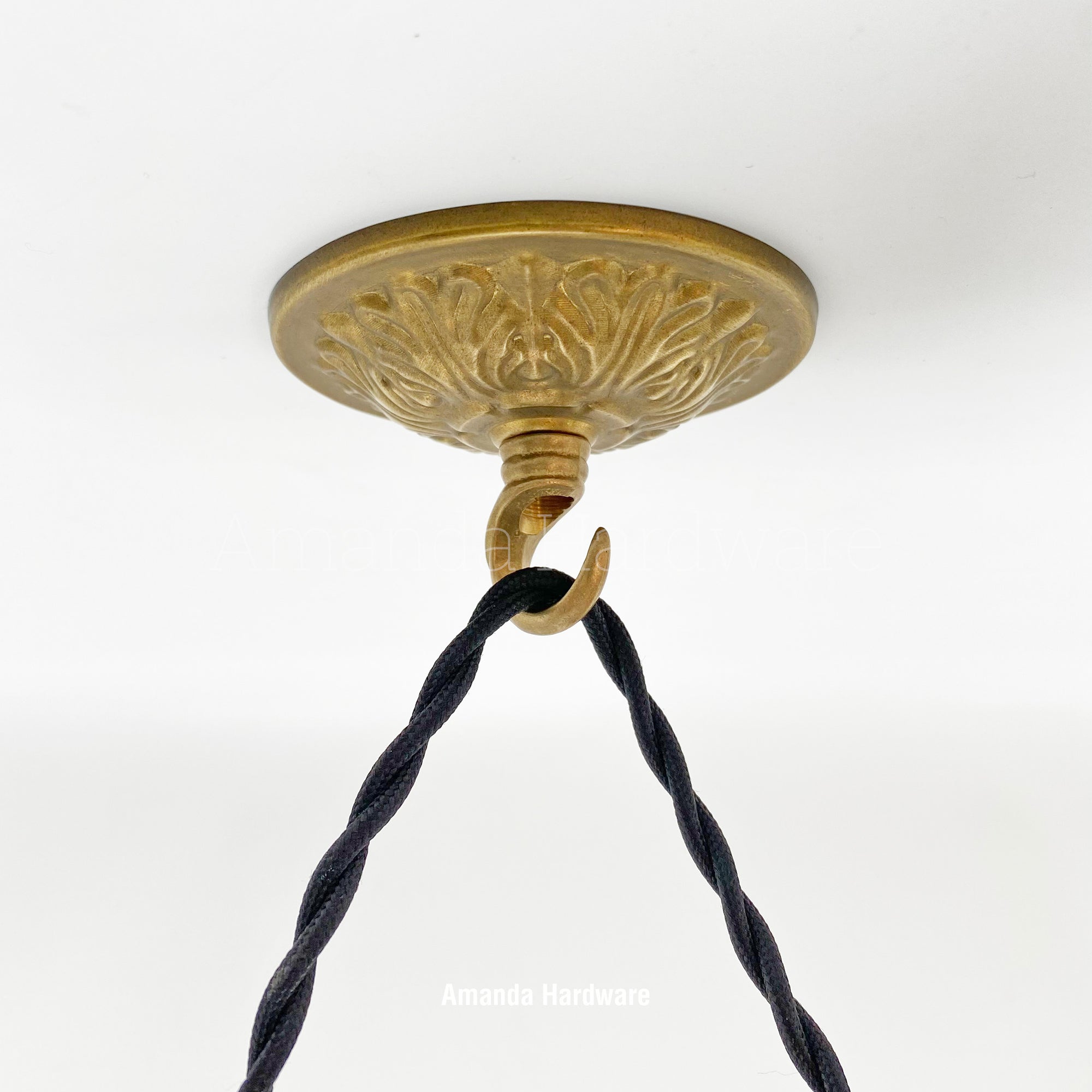 Brass Dome Hook - 3.62in