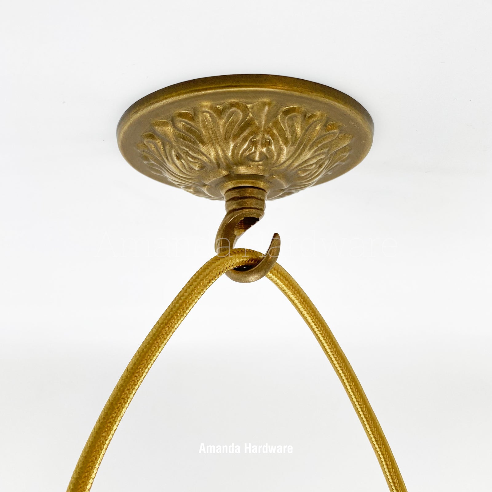 Brass Dome Hook - 3.62in