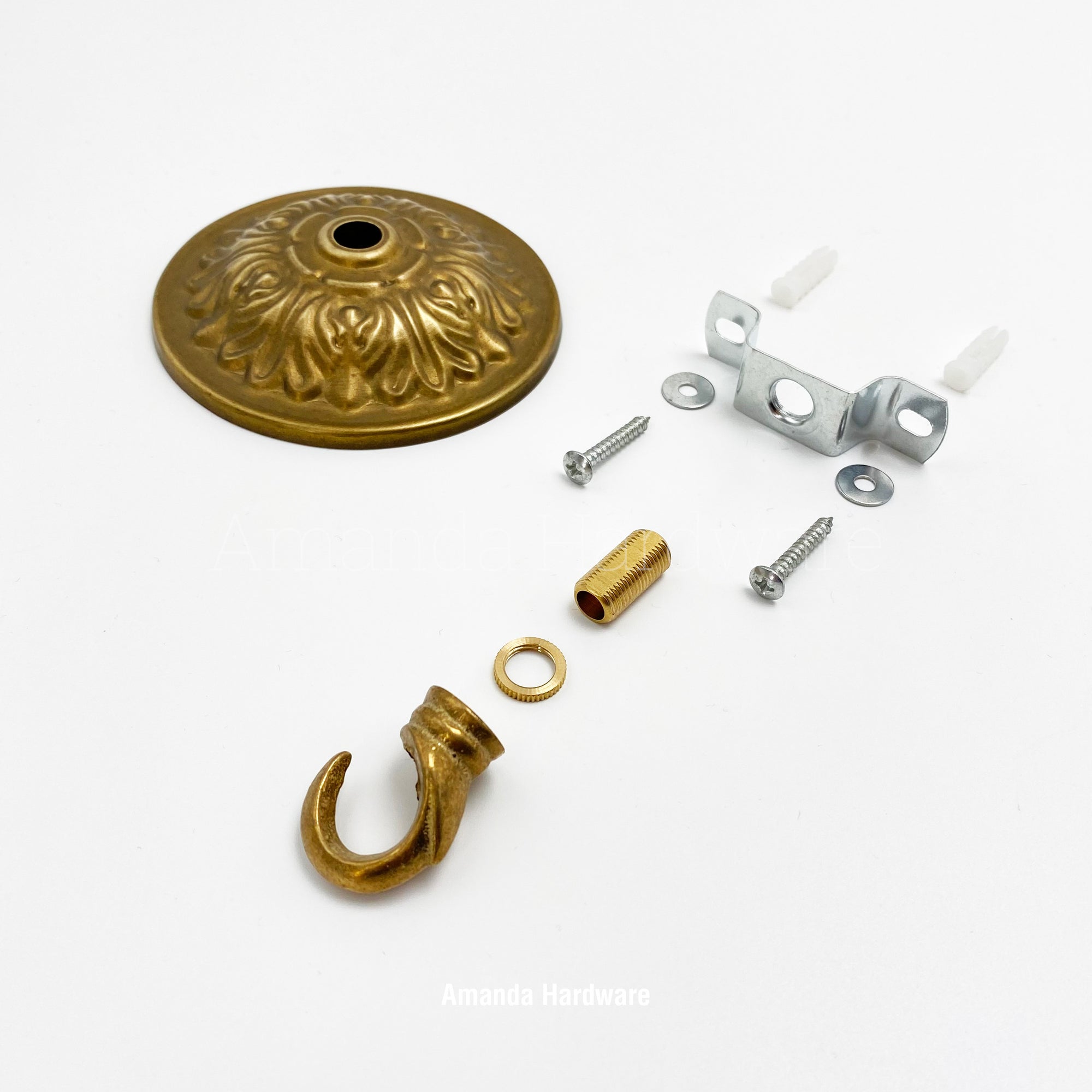 Brass Dome Hook - 3.62in