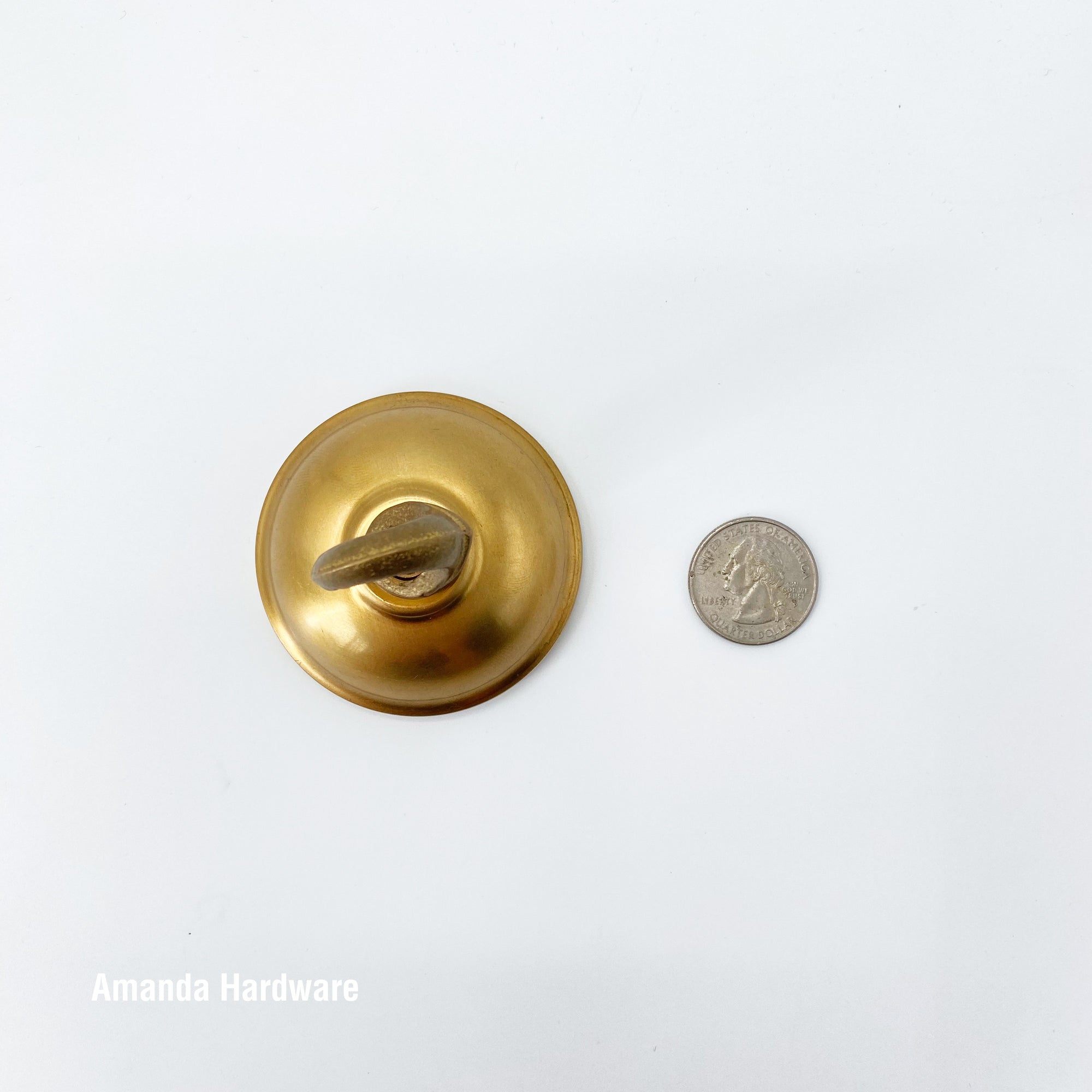 Brass Dome Hook - 2.35in