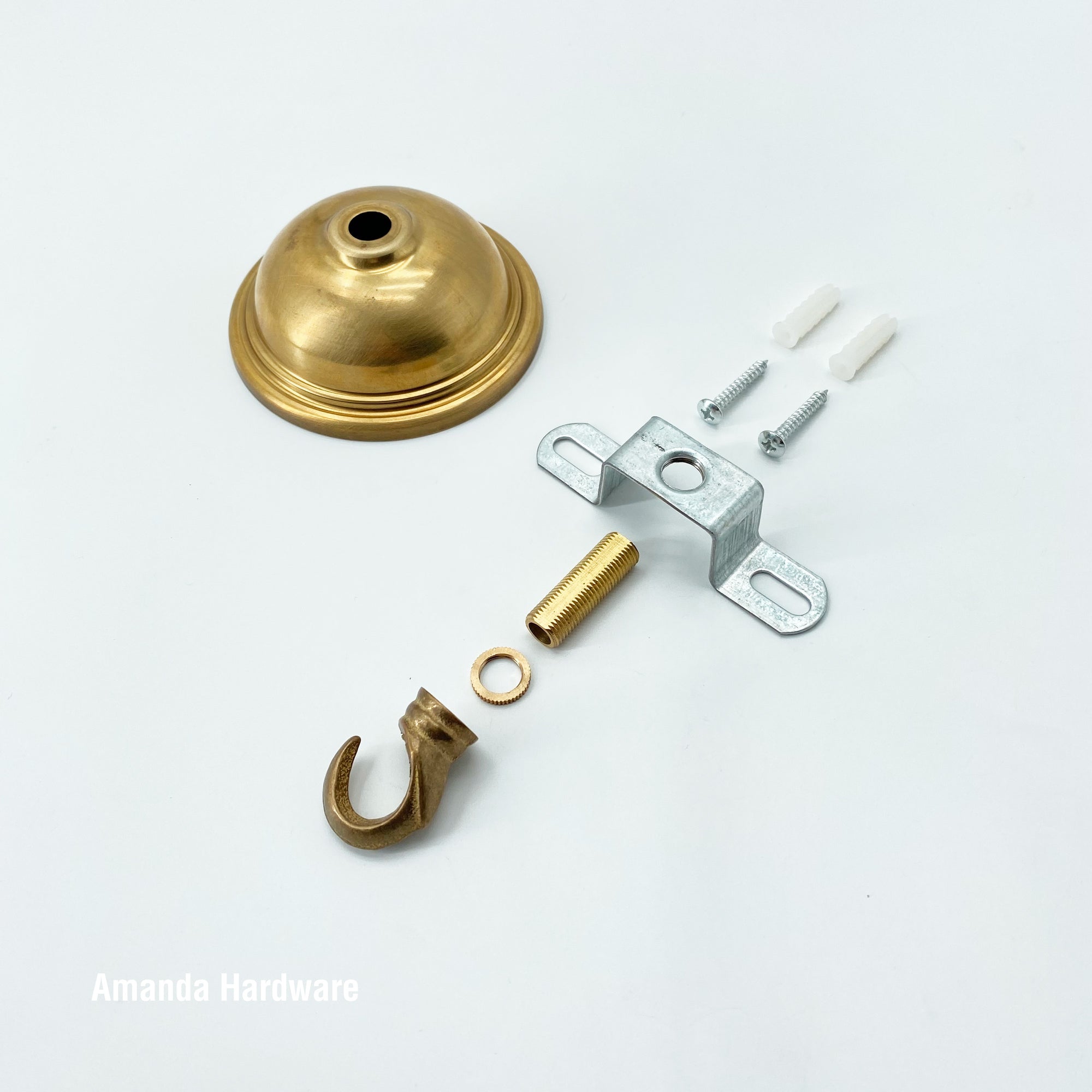 Brass Dome Hook - 3.28in