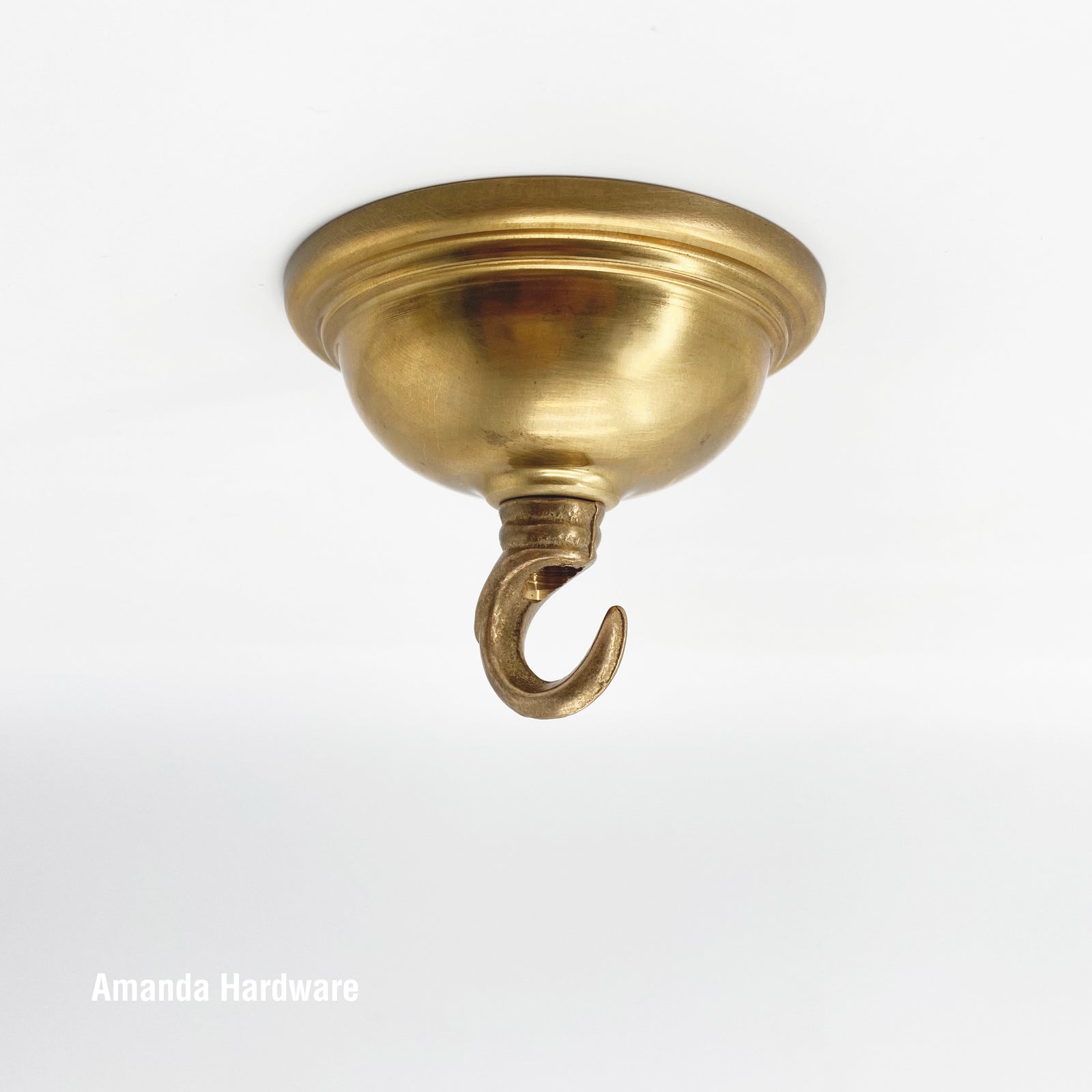 Brass Dome Hook - 3.28in