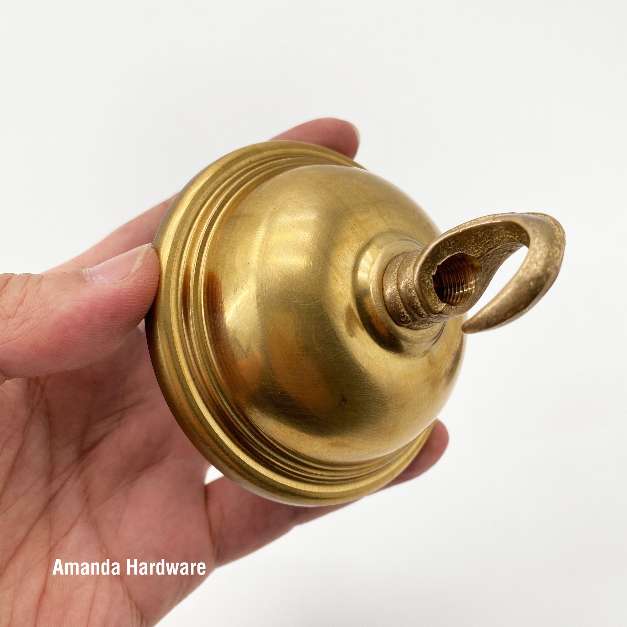 Brass Dome Hook - 3.28in