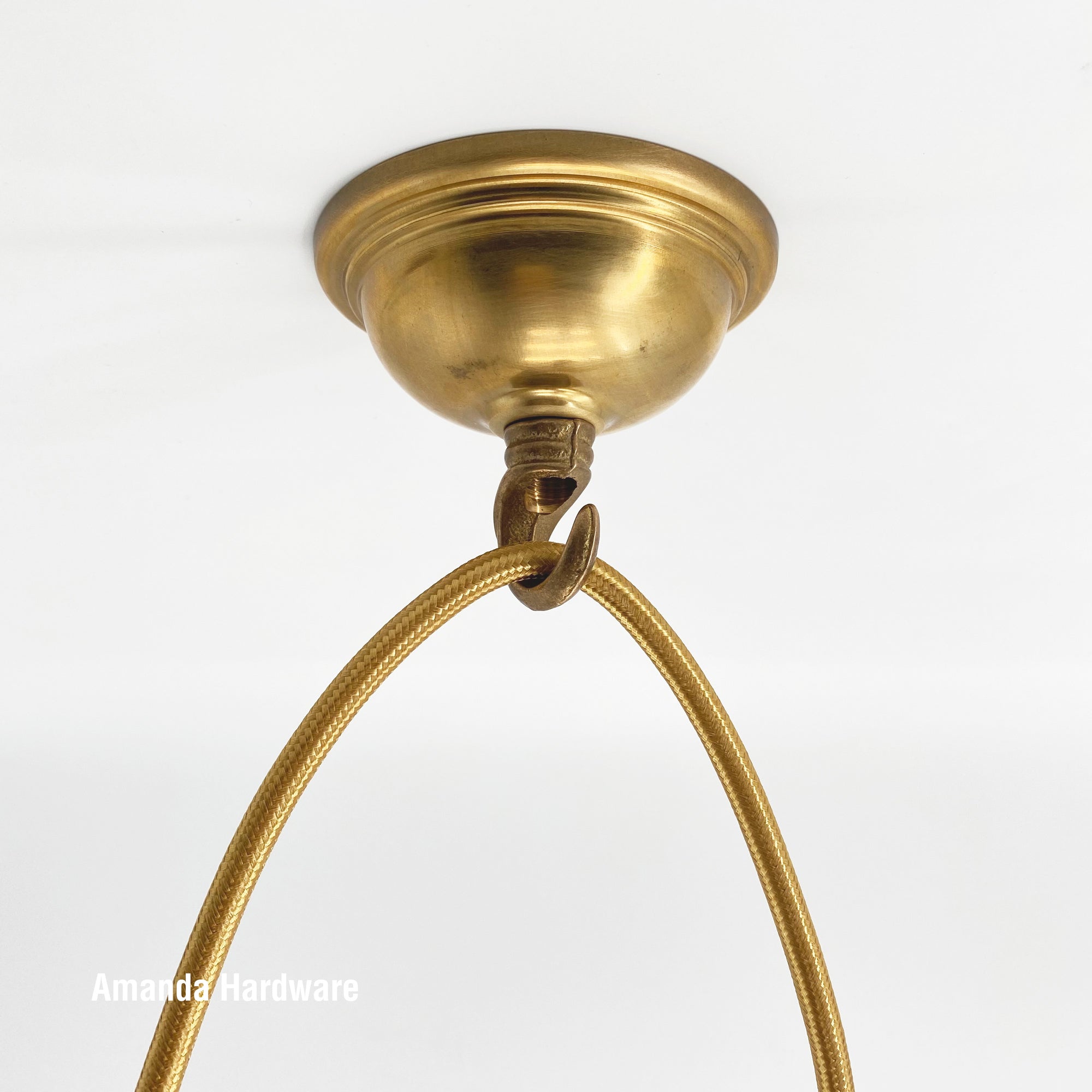 Brass Dome Hook - 3.28in