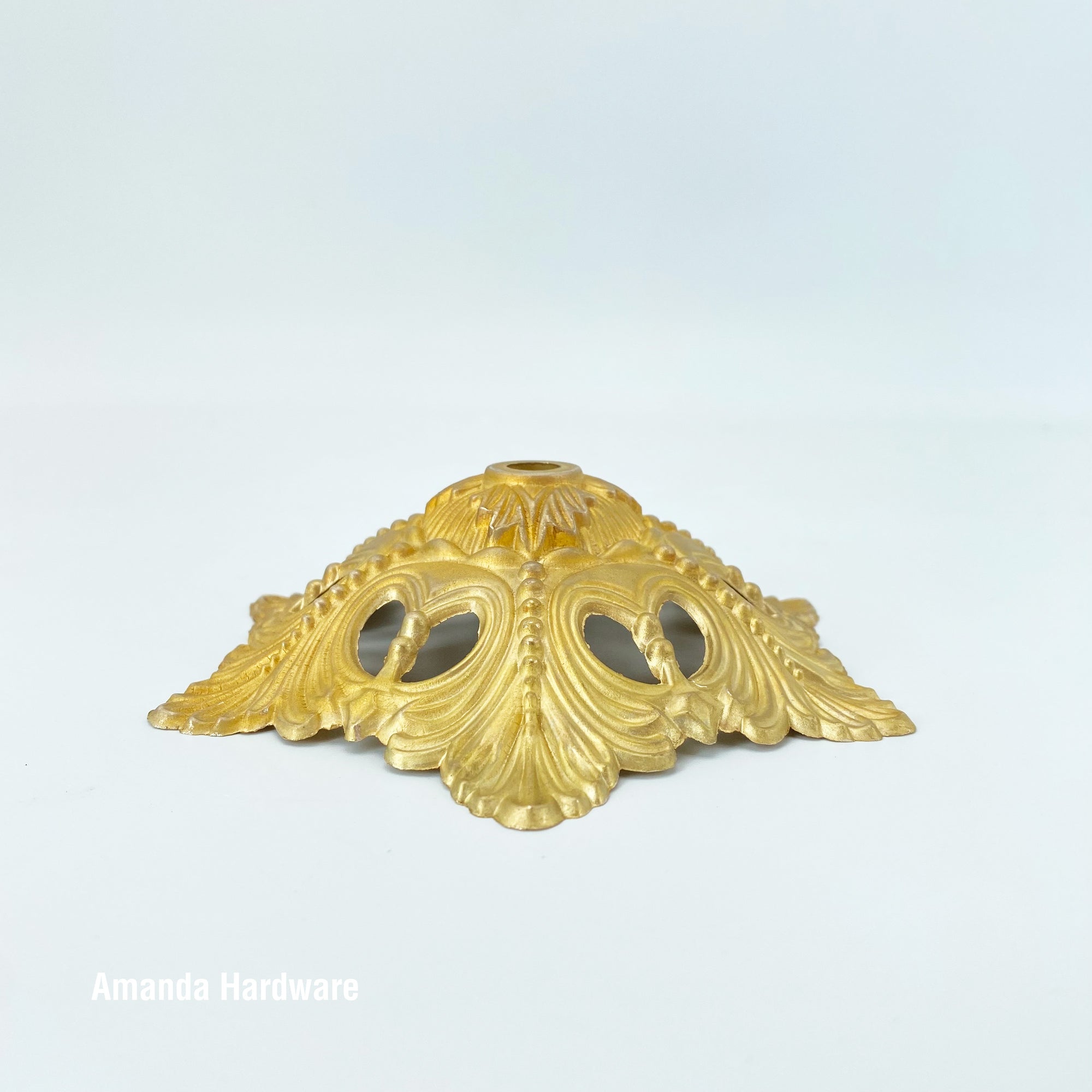 Brass Floral Hook - 5.25in