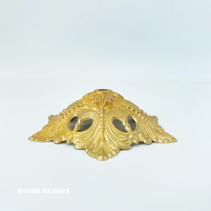 Brass Floral Hook - 5.25in