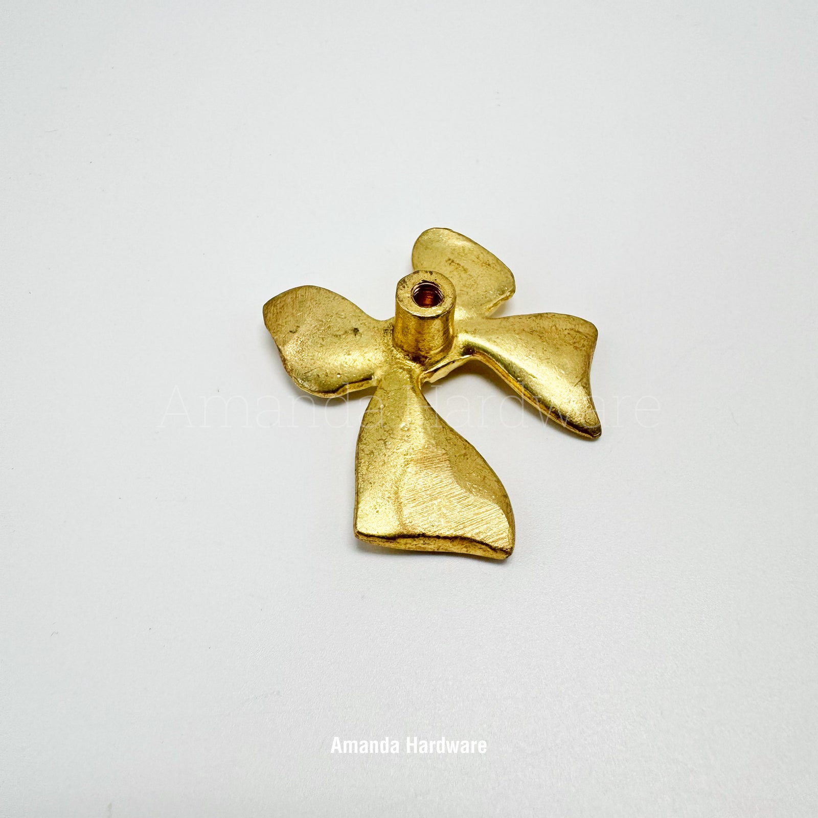 Brass Bow Tie Pull Knob