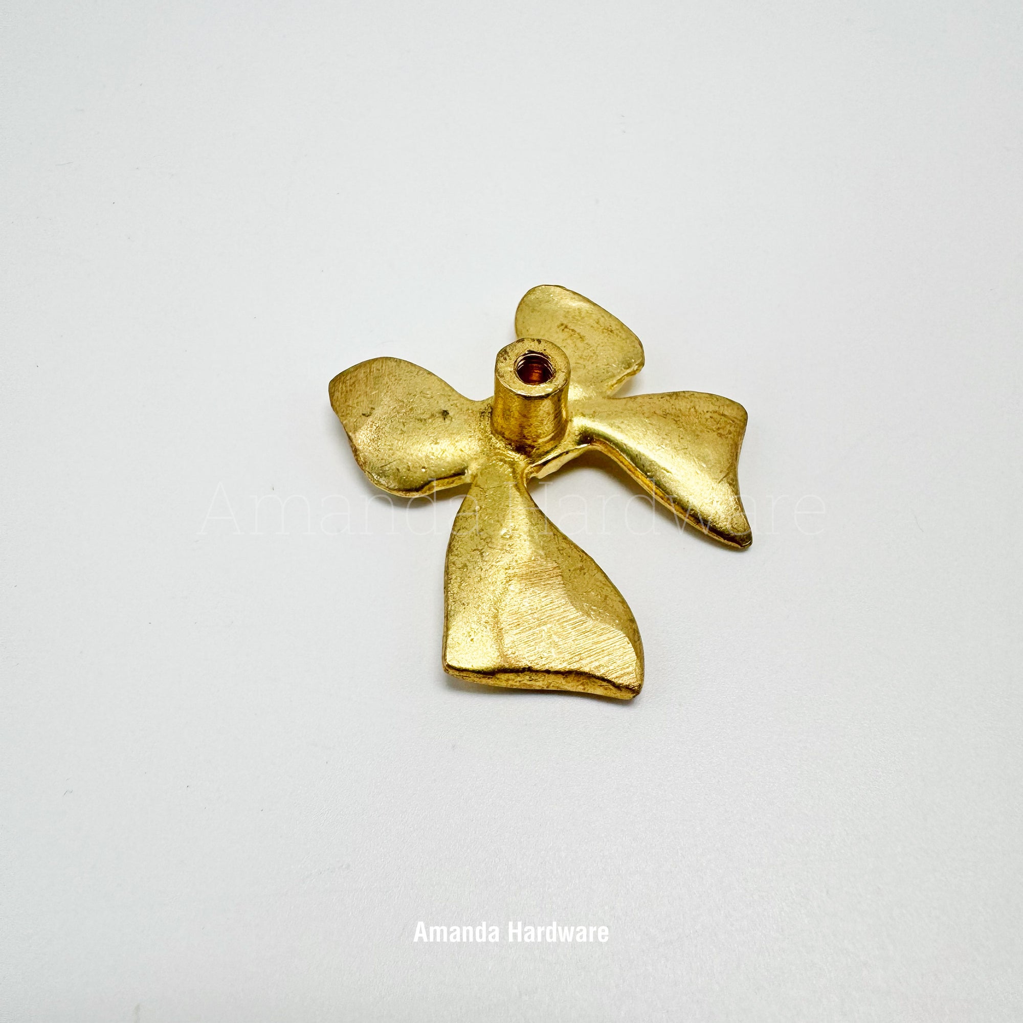 Brass Bow Tie Pull Knob