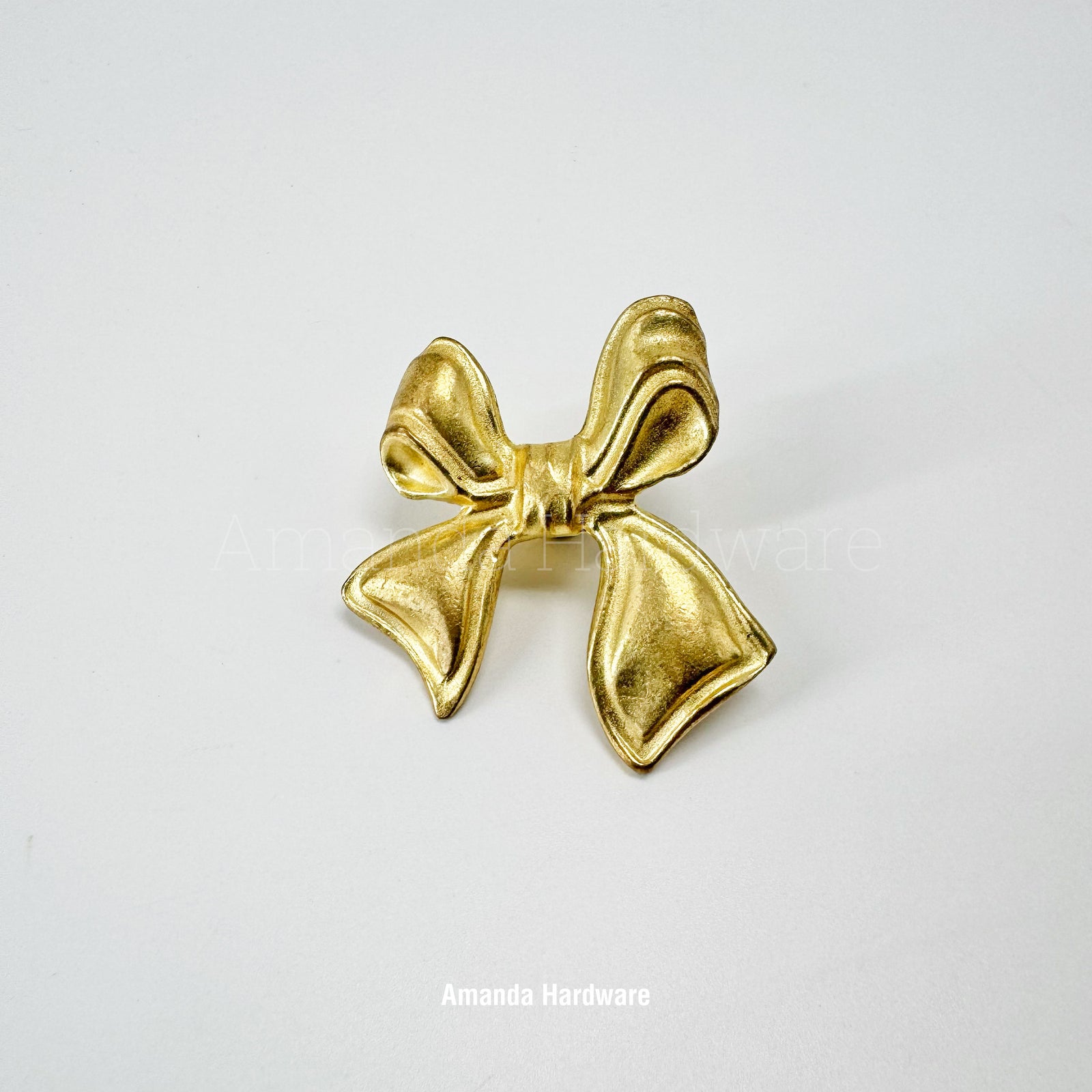 Brass Bow Tie Pull Knob