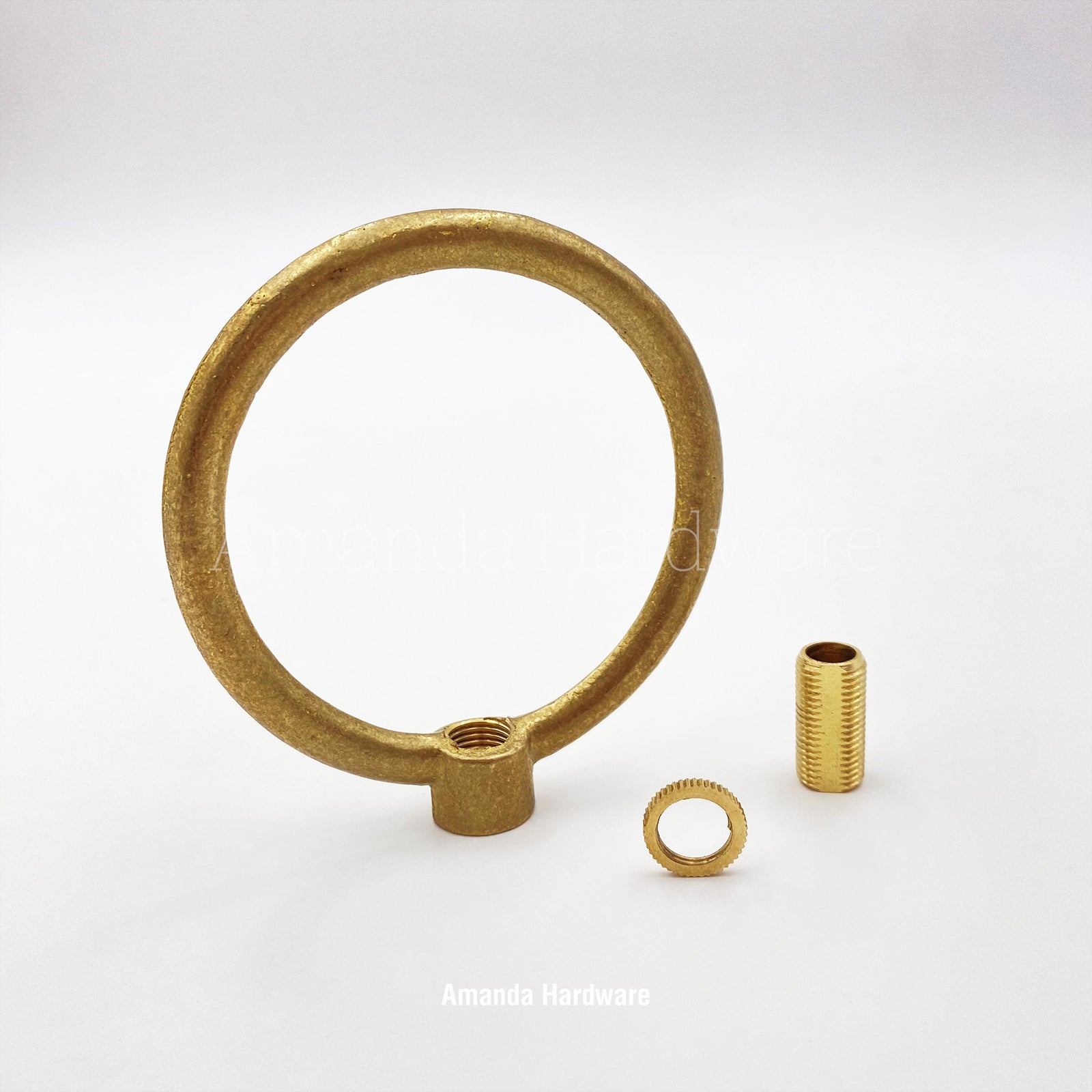 Brass Closed Loop Hook - 3in