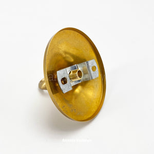 Brass Short Cone Hook - 3.15in