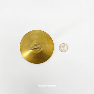 Brass Short Cone Hook - 3.15in
