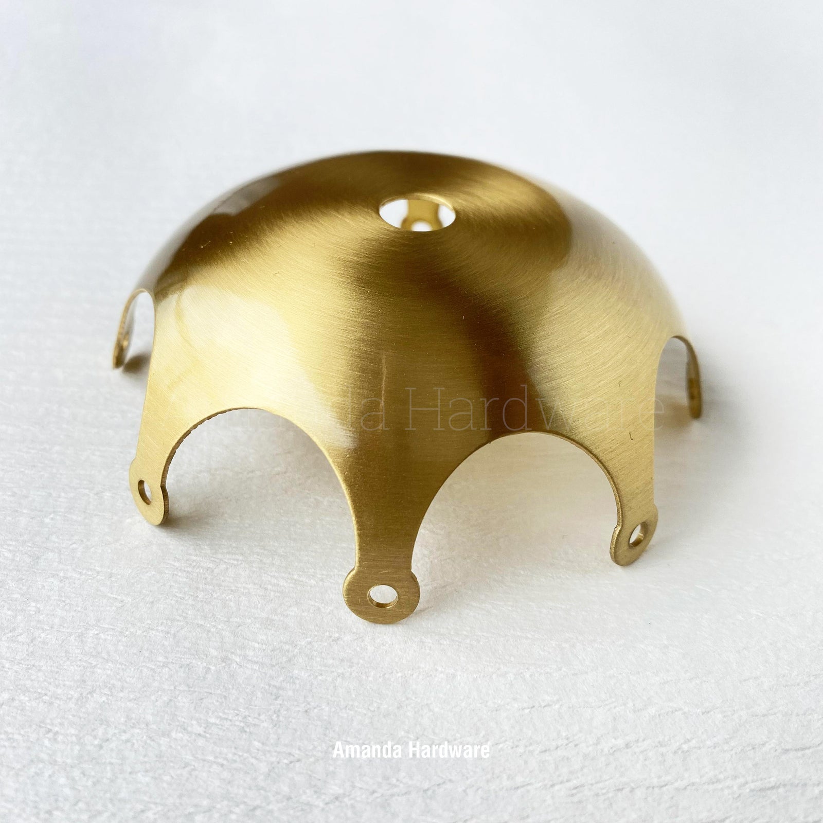 Brass Dome Wind Chime Hanger Top - 3.54in