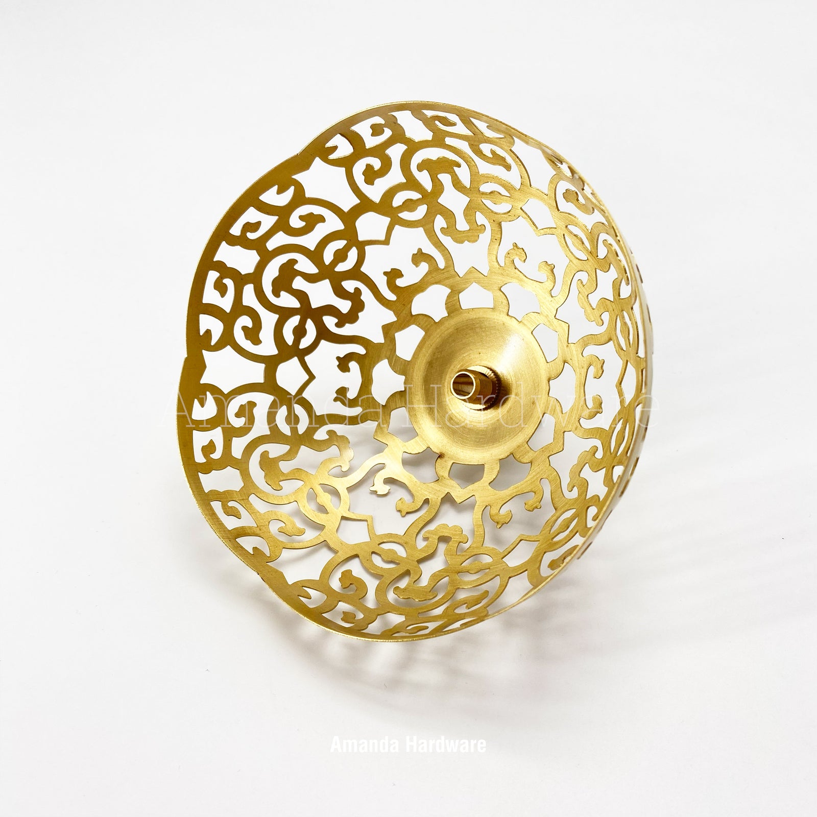 Brass Dome Wind Chime Hanger Top - 4.72in