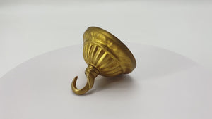 Brass Dome Hook - 2.75in